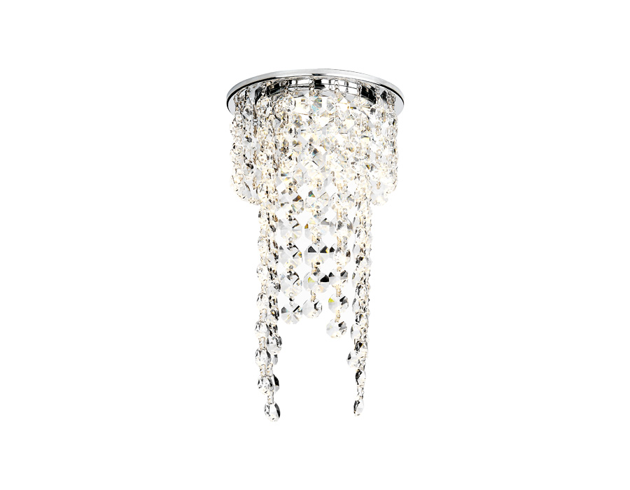 Встраиваемый точечный светильник Ambrella Light Standard Spot Crystal K2071 CH/CL