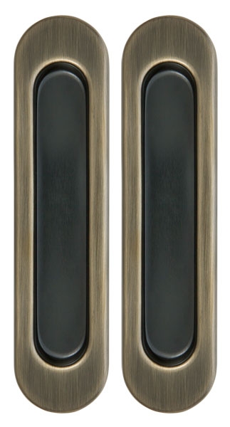 Ручка Armadillo для раздвижных дверей SH010-AB-7 бронза 19989