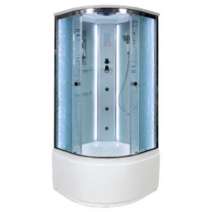 Душевая кабина Deto EM4590LED+GM с гидромассажем