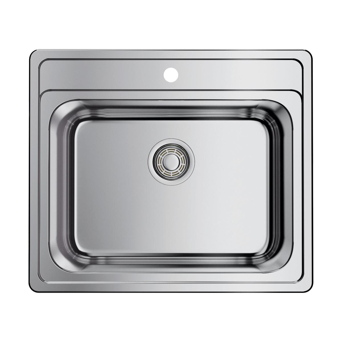 Врезная кухонная мойка Omoikiri Ashi 56-IN нержавеющая сталь 4993449