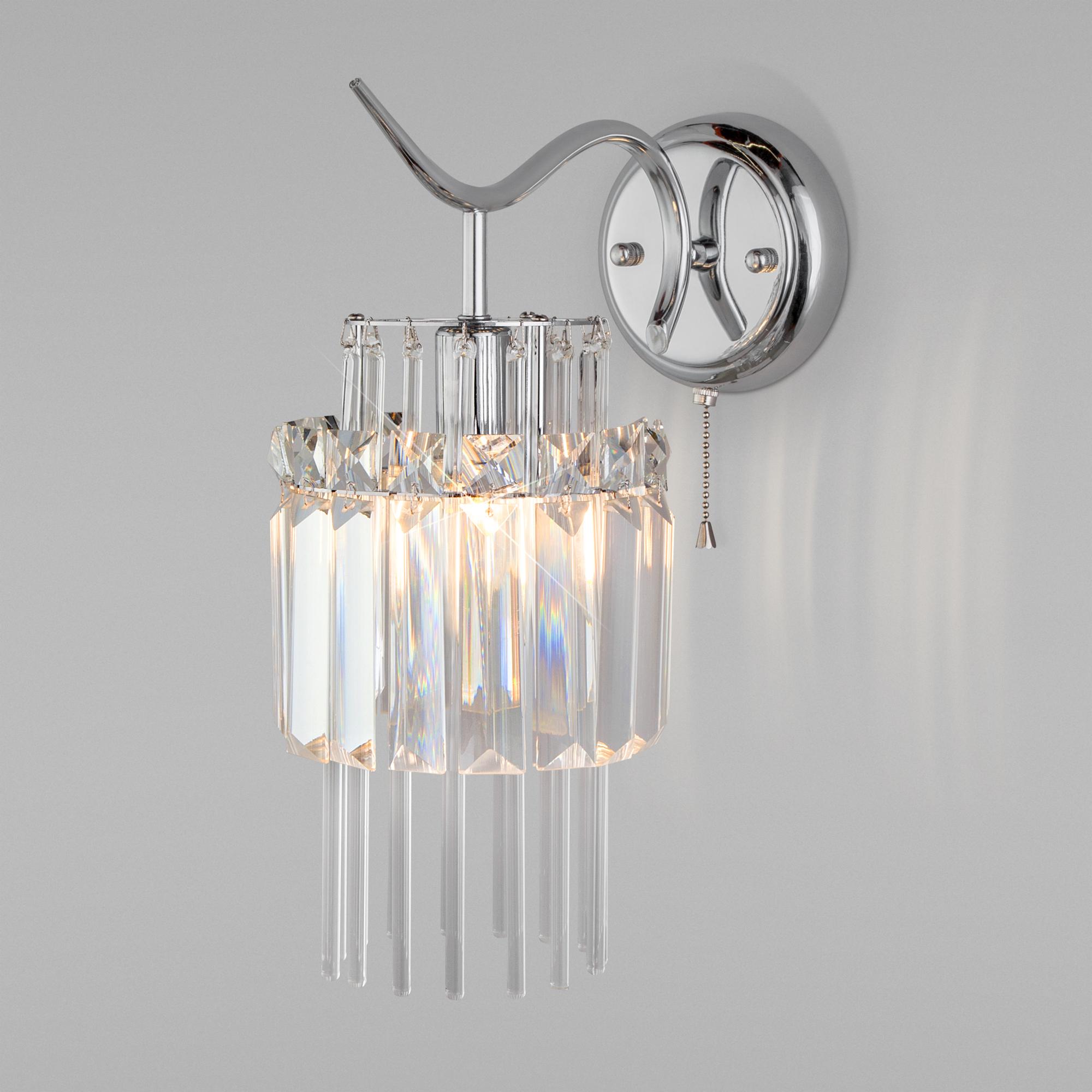 Бра с хрусталем Eurosvet 10119/1 хром