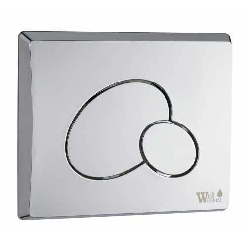 Кнопка для инсталляции WeltWasser WW Marberg 410 RD 10000005950 круглая, хром