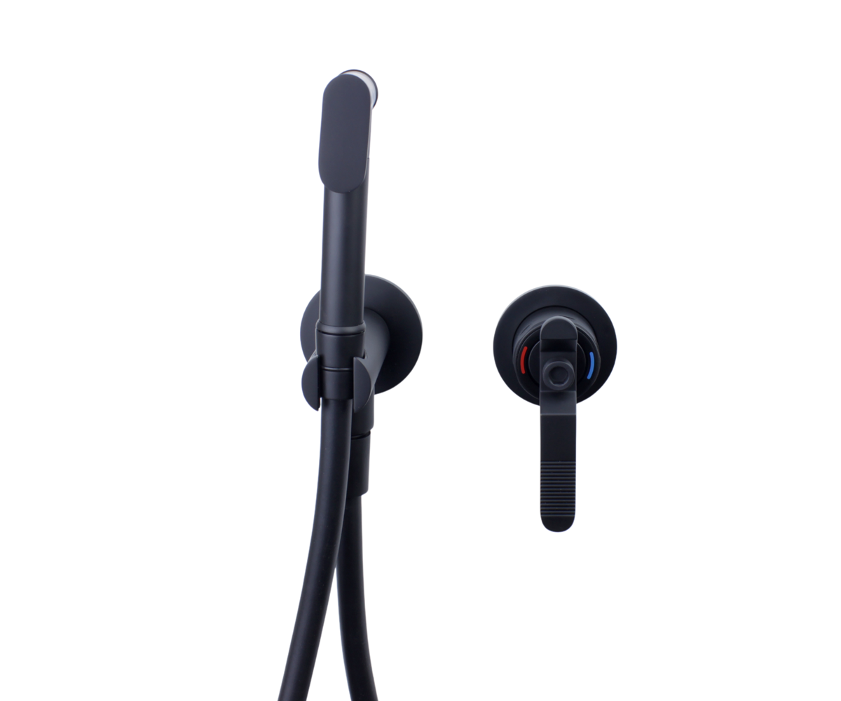 Гигиенический душ Bronze de Luxe 1760'S Loft матовый черный 3253SB