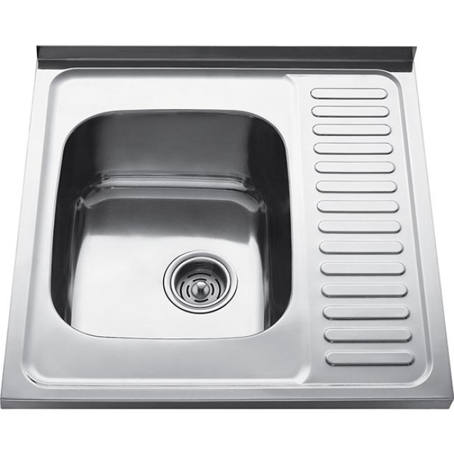 Кухонная мойка нержавеющая сталь Kaiser 60 см KSS-6060L сталь