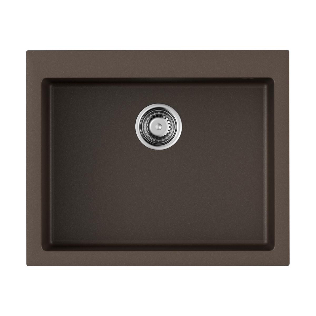 Врезная кухонная мойка Omoikiri Bosen 61-DC темный шоколад 4991213