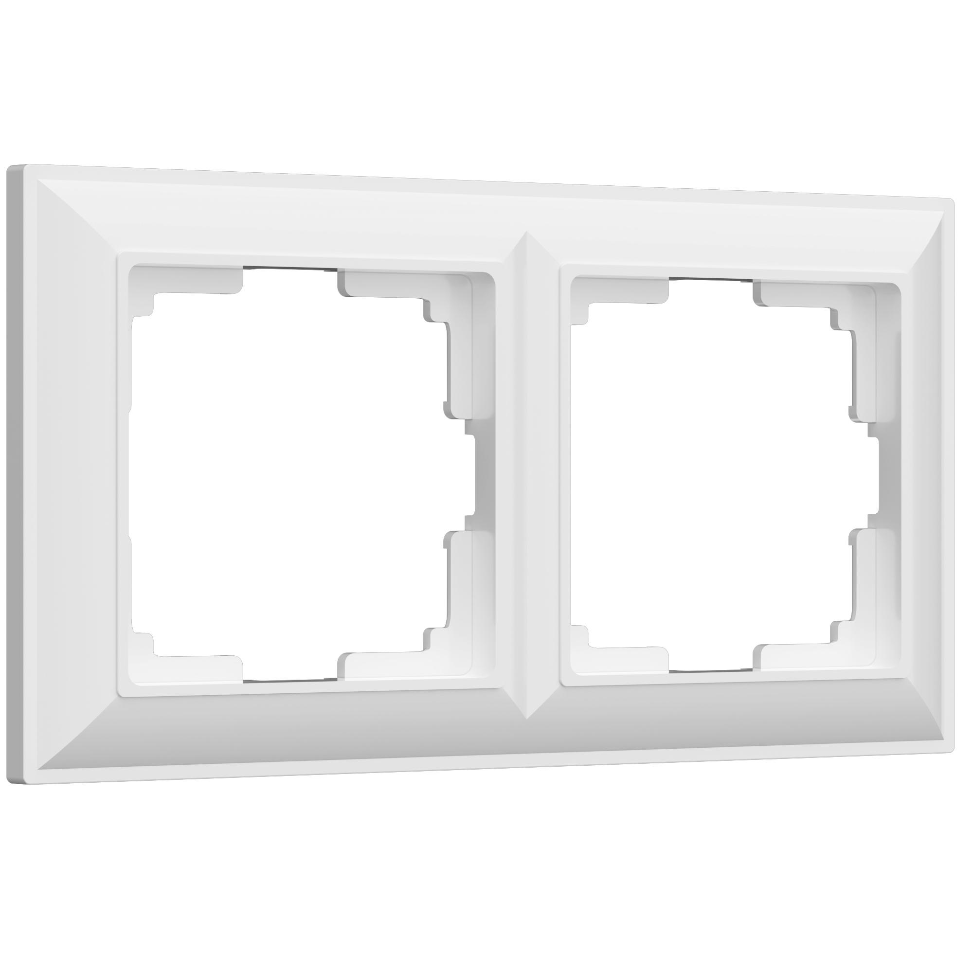 Рамка на 2 поста белый Werkel W0022201