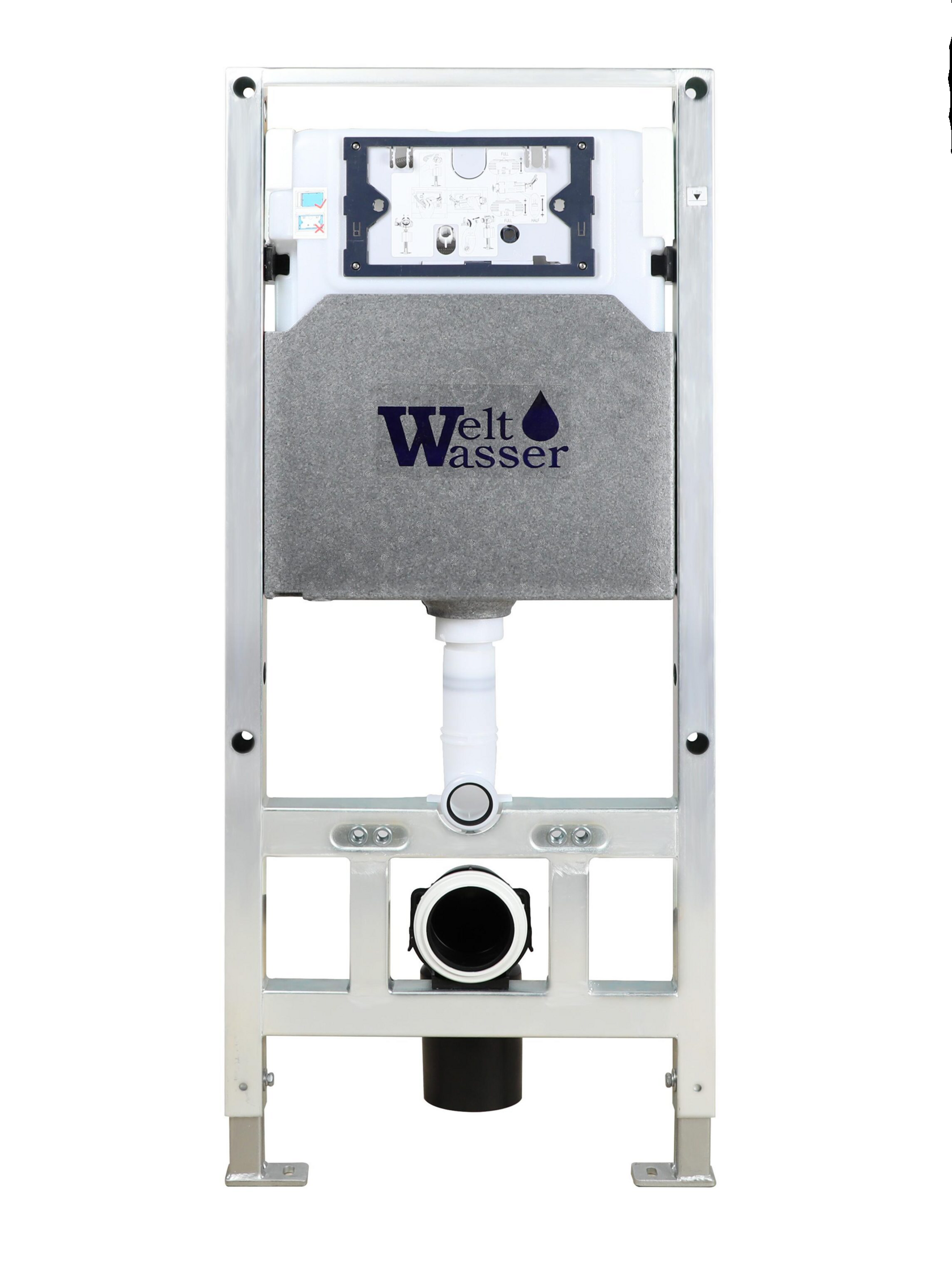 Инсталляция для подвесного унитаза WeltWasser WW Amberg 506 ST 10000005989 без кнопки