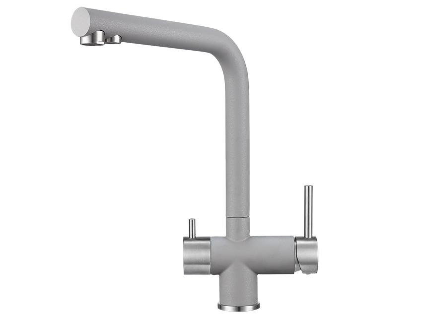 Смеситель для кухни (мойки) Granula 2305 алюминиум