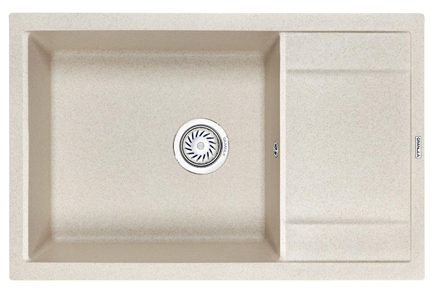Врезная кухонная мойка Granula 7805 пирит