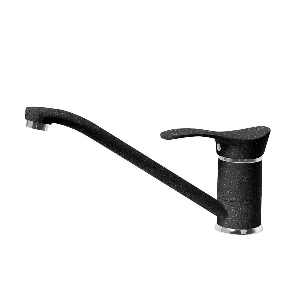 Смеситель для кухни AquaGranitEx C-1040 (308) черный