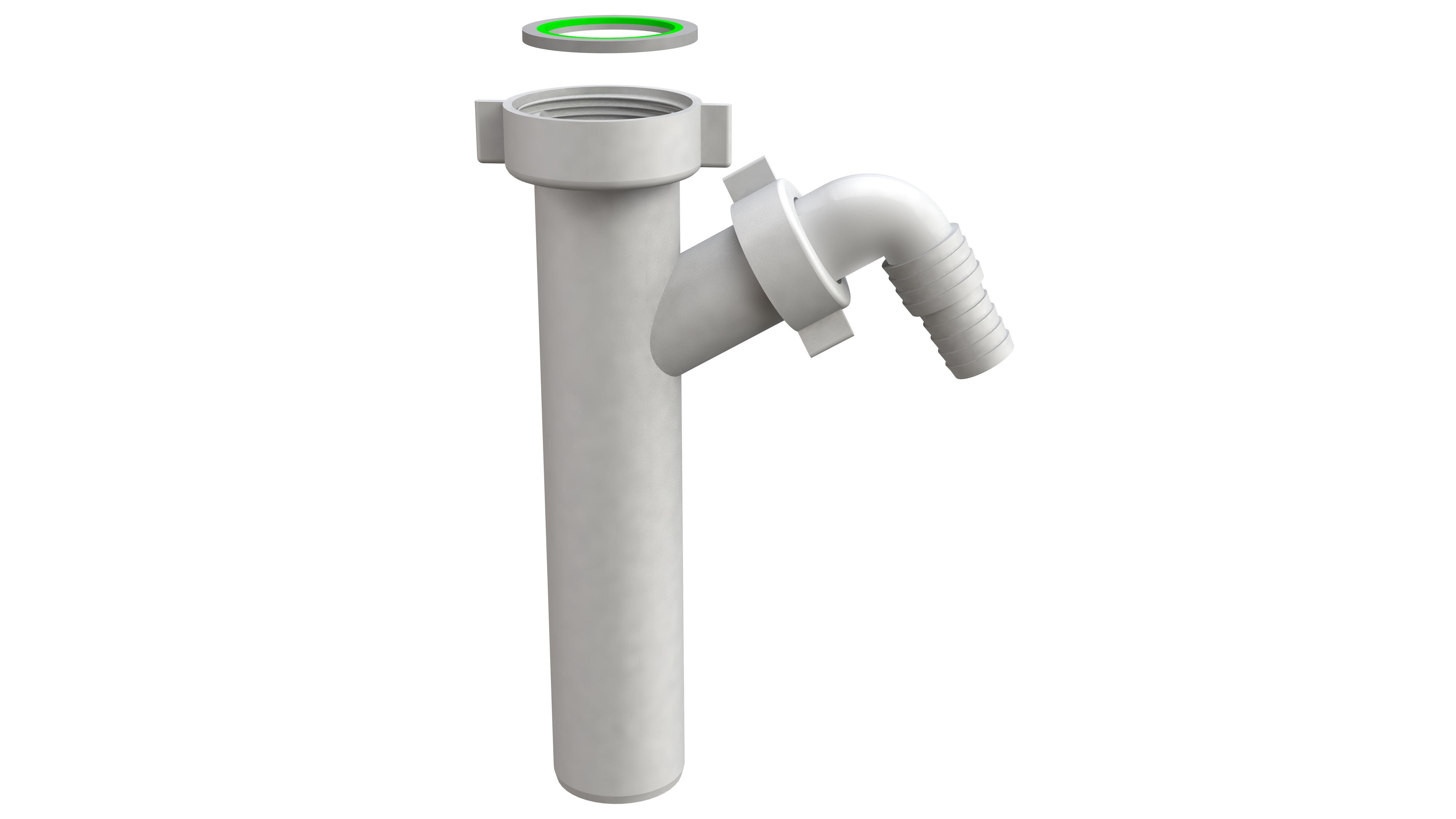 Cливная трубка 1 1/2 Bonomini c возможностью подключения к стиральной машине 1824AR64B0WZ