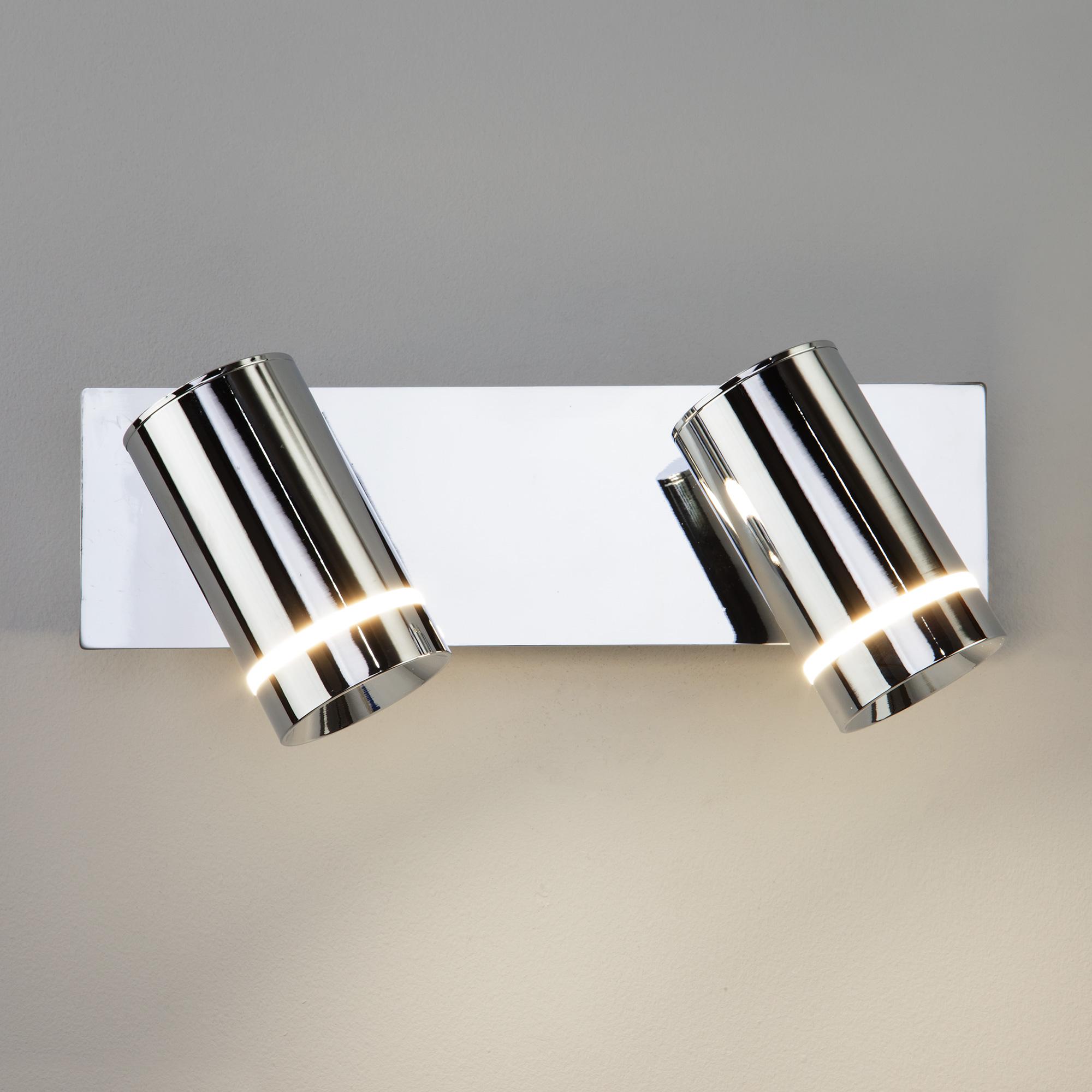 Светодиодный настенный светильник Eurosvet 20064/2 LED хром