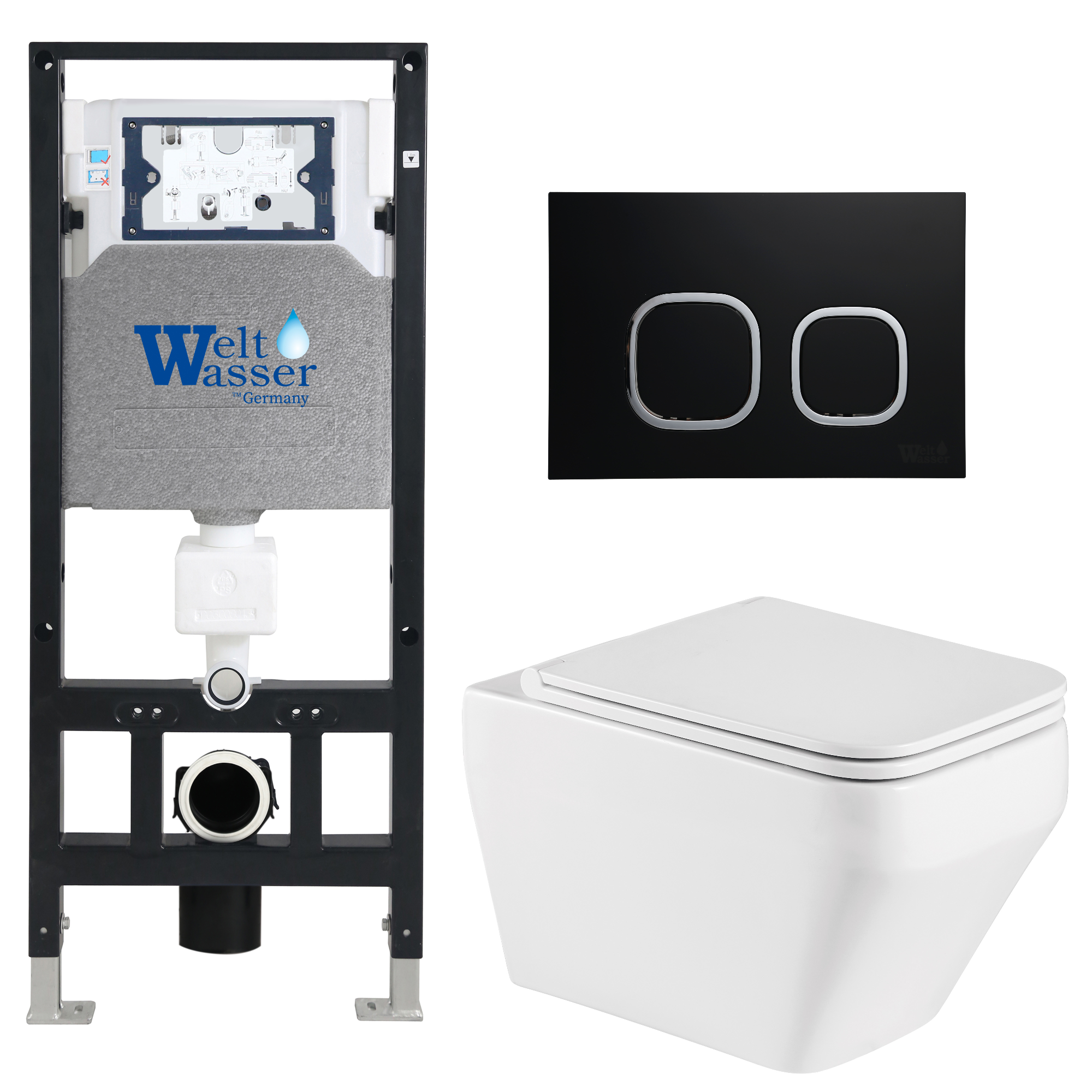 Комплект WeltWasser 10000011657 Hofbach 041 GL-WT + Amberg 506 + Amberg RD-BL