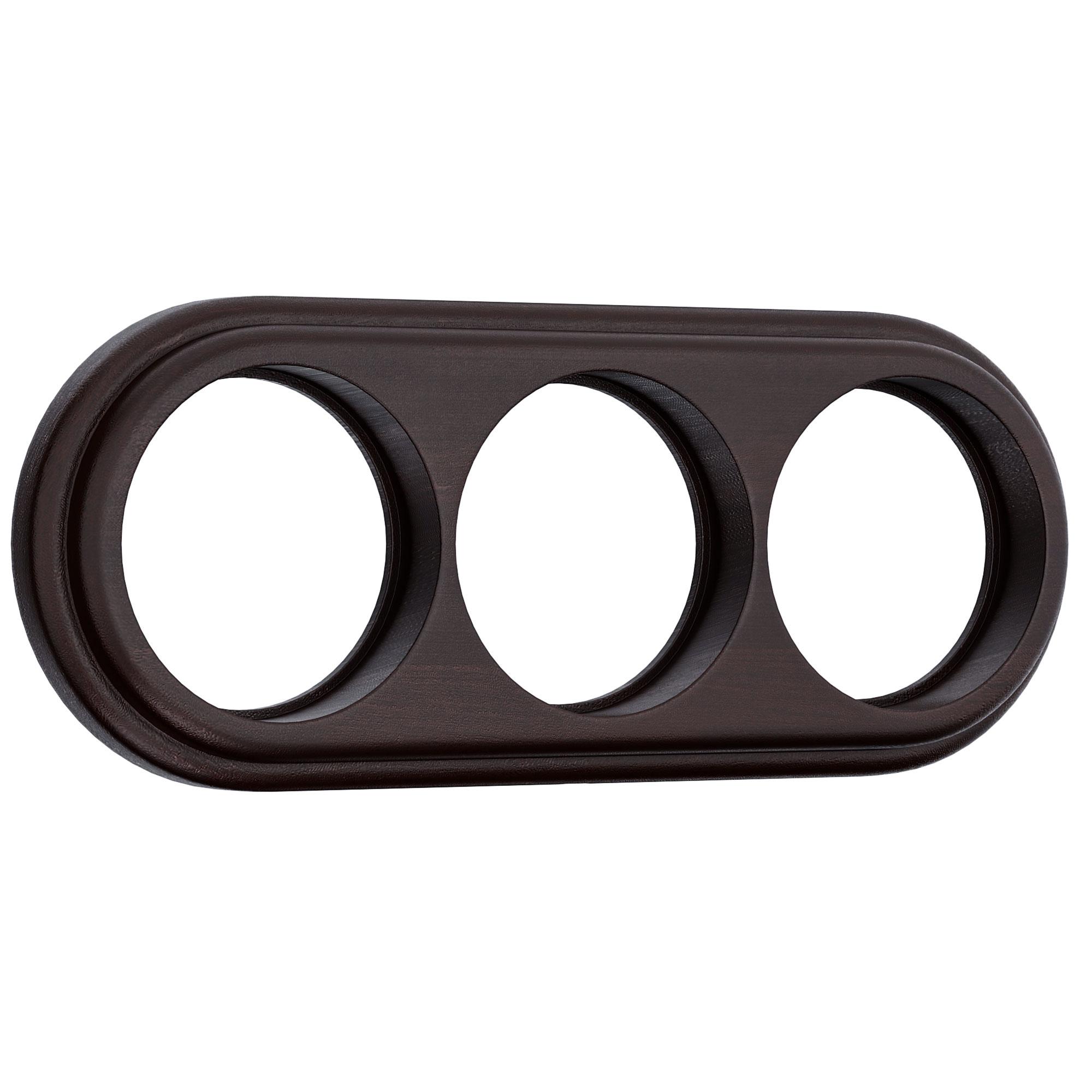 Рамка на 3 поста венге Werkel W0035226