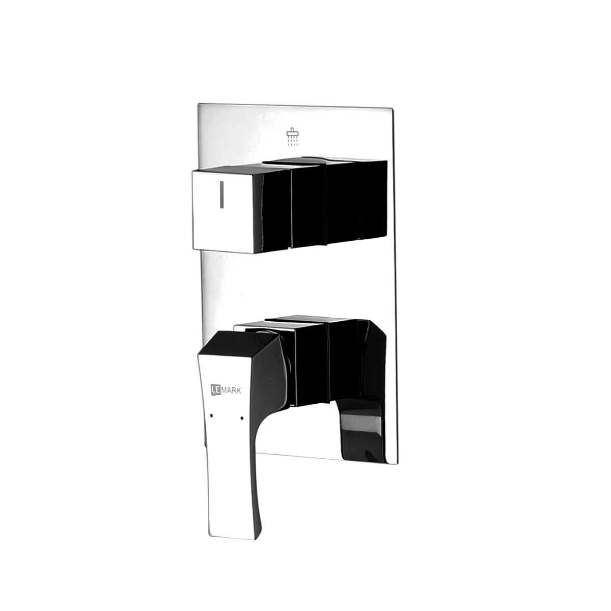 Смеситель для ванны и душа Lemark Unit LM4527C встраиваемый