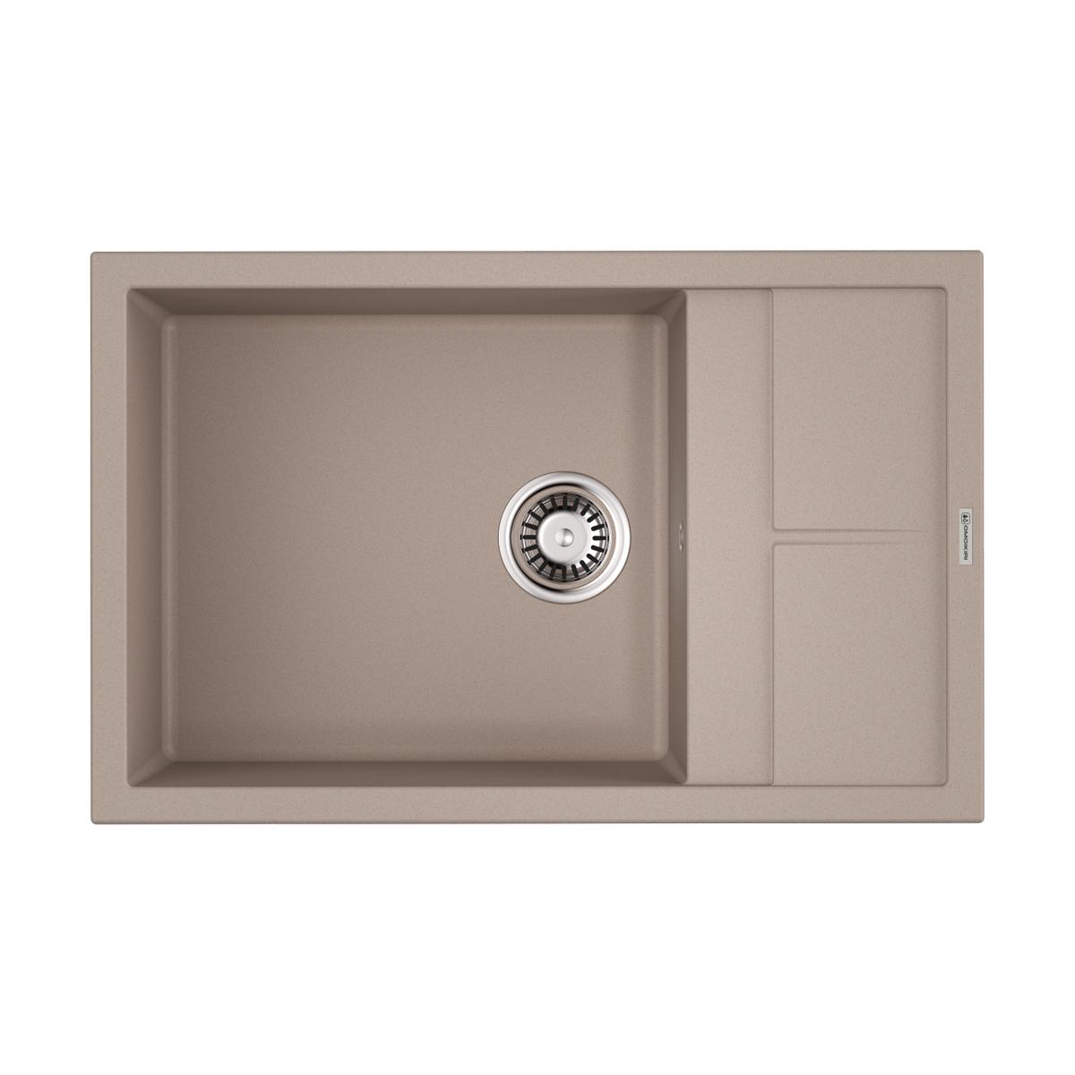 Врезная кухонная мойка Omoikiri Sumi 78-LB-SA бежевый 4993721
