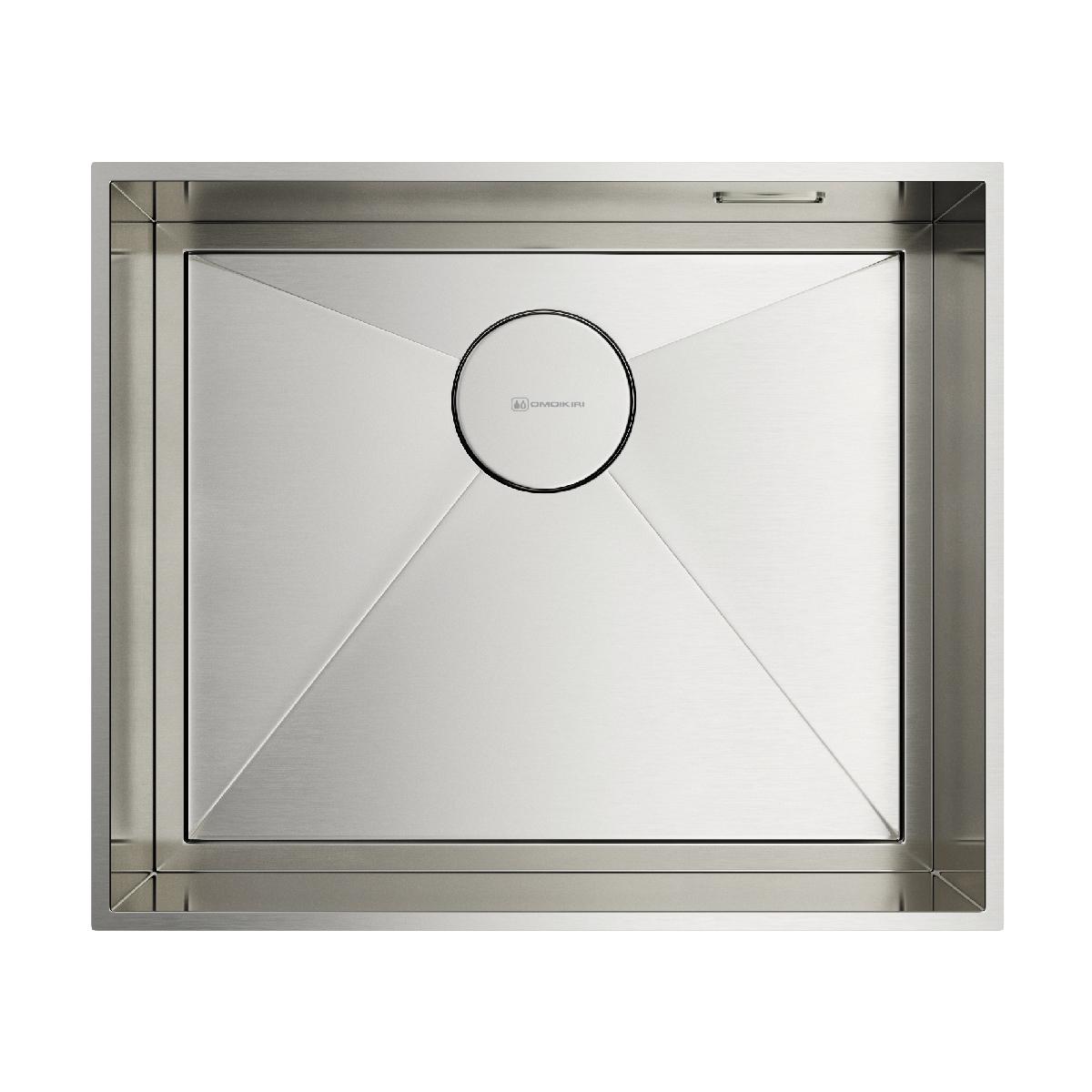 Интегрированная кухонная мойка Omoikiri Kasen 53-26 INT IN нержавеющая сталь 4993304