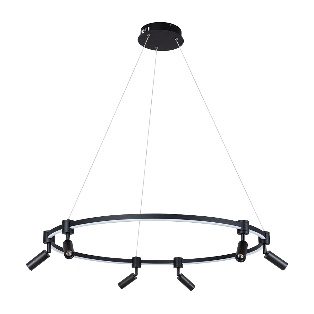 Люстра подвесная Arte Lamp Ring A2186SP-1BK