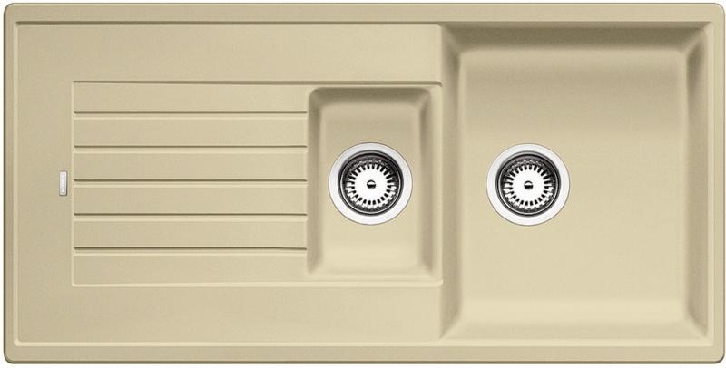 Врезная кухонная мойка Blanco ZIA 6S SILGRANIT PuraDur шампань