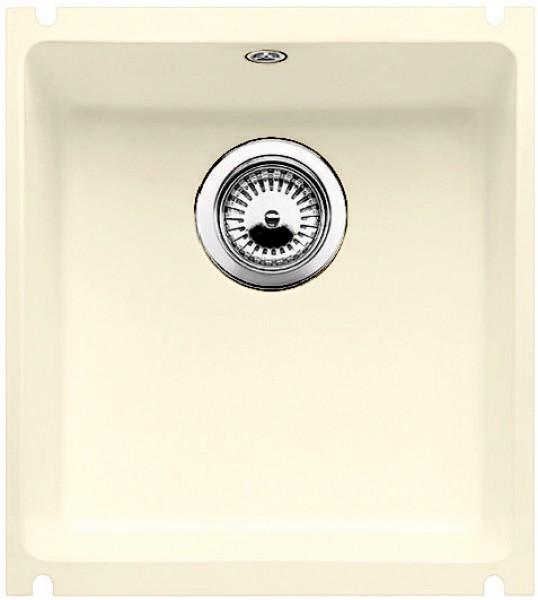 Врезная кухонная мойка Blanco SUBLINE 375-U керамика PuraPlus глянцевый магнолия