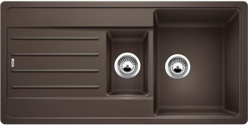 Врезная кухонная мойка Blanco LEGRA 6 S SILGRANIT кофе