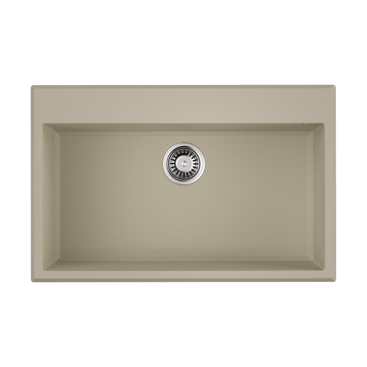 Врезная кухонная мойка Omoikiri Tedori 79-BE ваниль 4993949