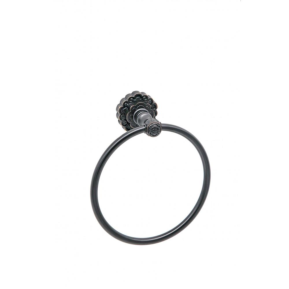 Держатель для полотенца настенный Milacio Villena черная бронза MC.907.BBR