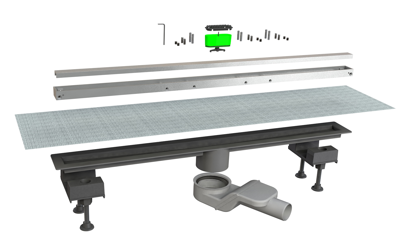 Душевой лоток Bonomini CANALISSIMA 6825WA80SWZ