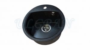 Мойка кухонная ULGRAN U-407 черная