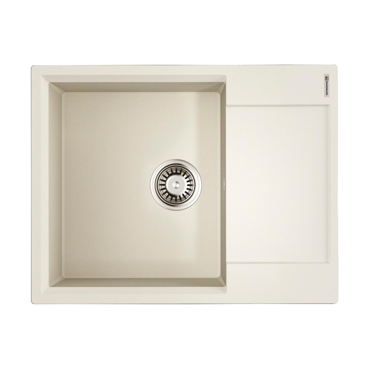 Врезная кухонная мойка Omoikiri Daisen 65-PA пастила 4993680