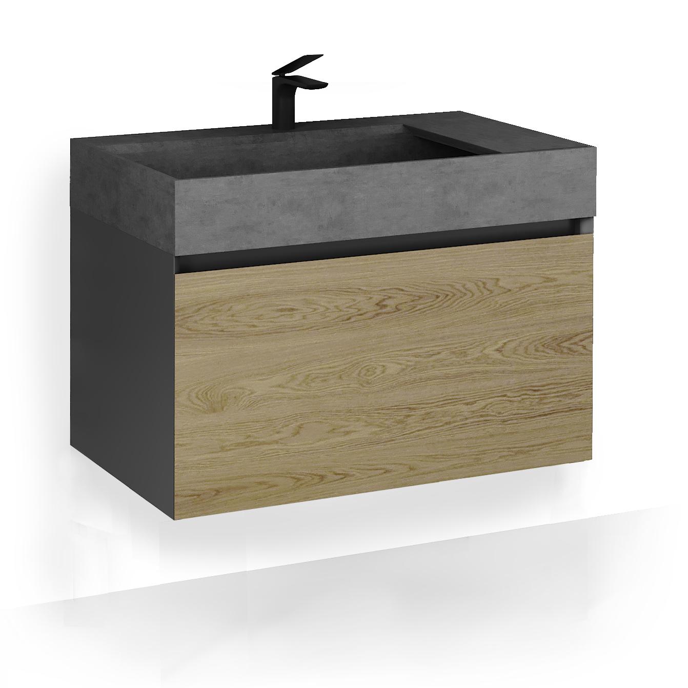 Тумба Raval Forest 80 подвесная Fost.01.80/P/Do/RL дуб орлеан