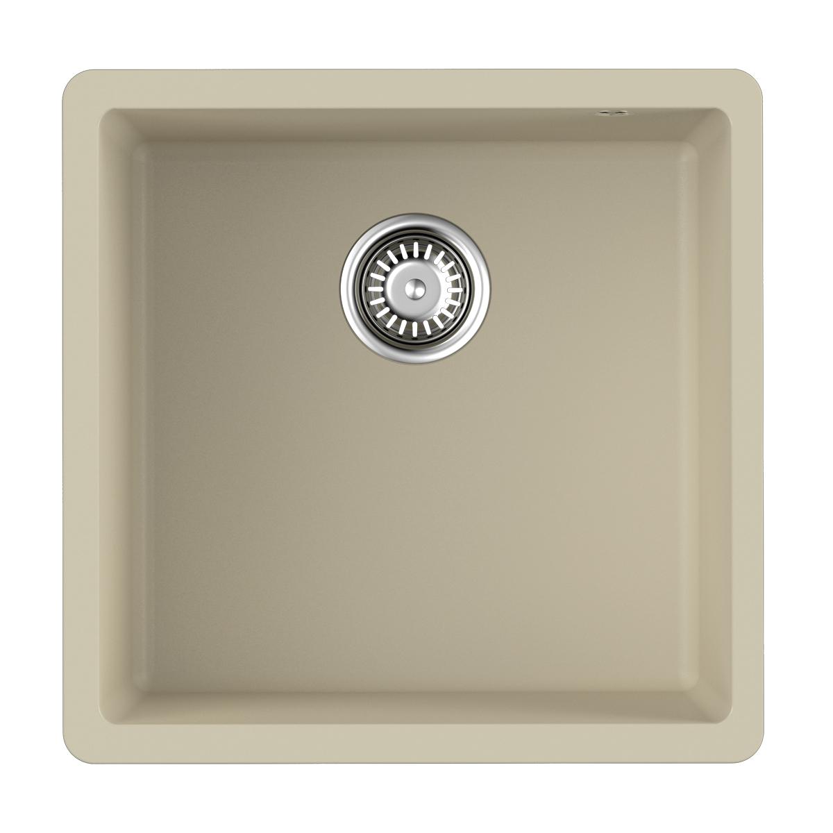 Врезная кухонная мойка Omoikiri Bosen 44-U-BE ваниль 4993596