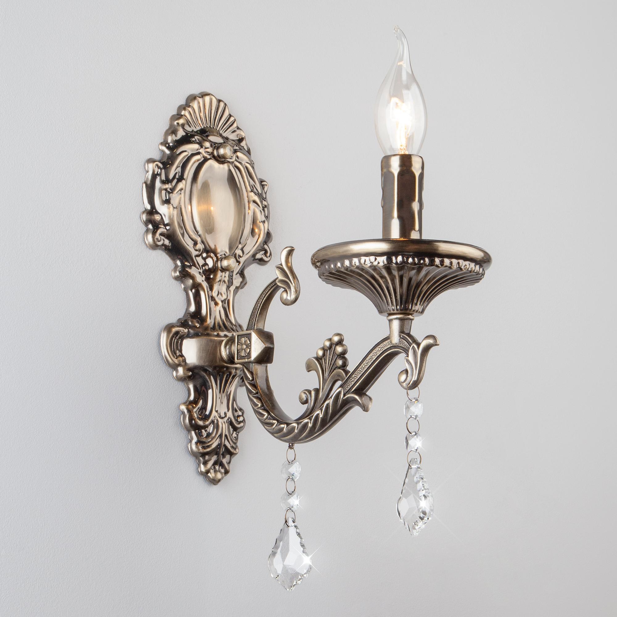 Бра в классическом стиле Eurosvet 22585/1 античная бронза