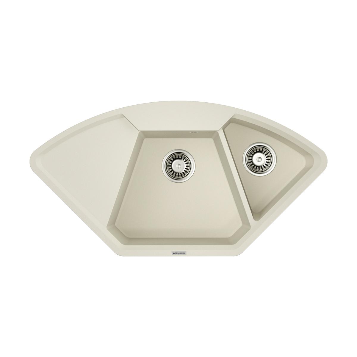 Врезная кухонная мойка Omoikiri Yonaka 98-C-PA пастила 4993712