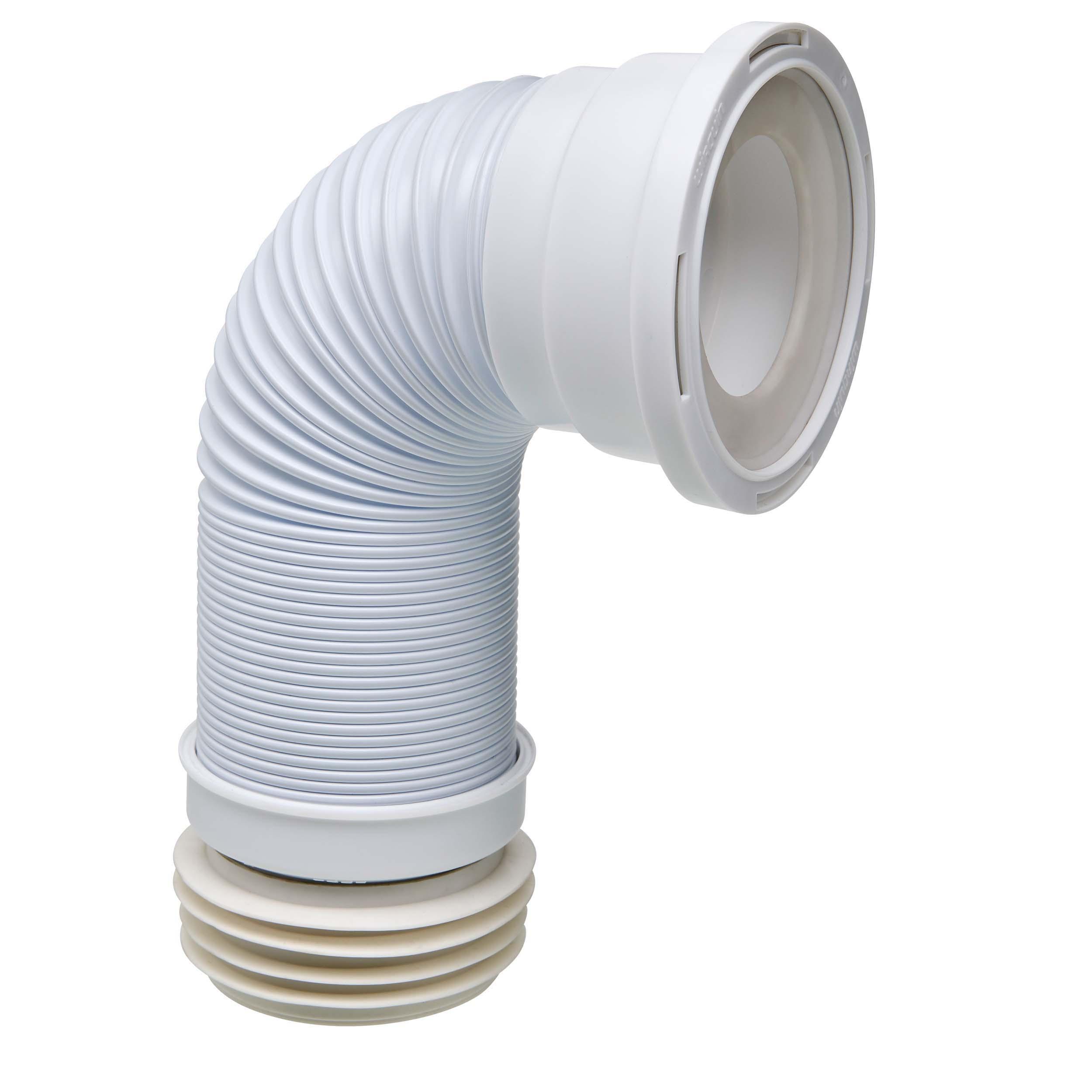 Гофрированная труба для унитаза Wirquin PUSH-FIT L290-640 мм, D110 мм 70984961