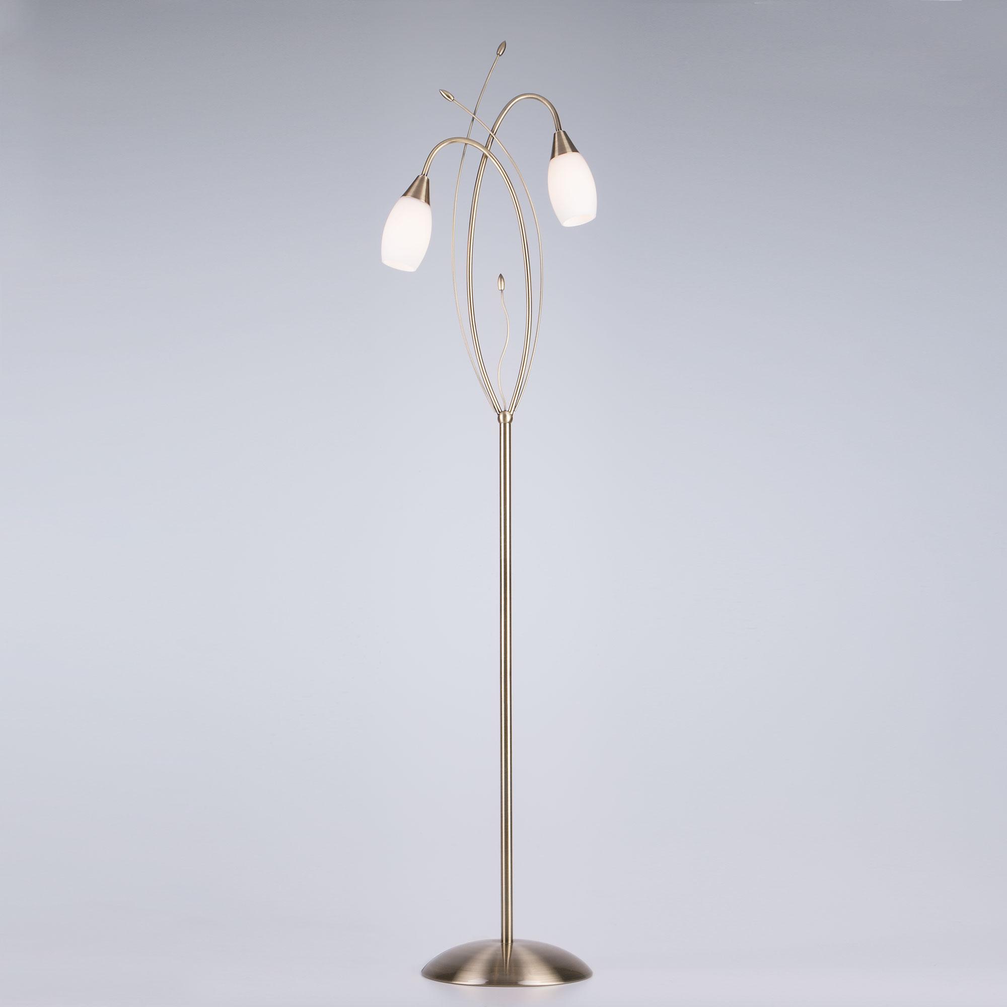 Торшер классический Eurosvet 22080/2F античная бронза