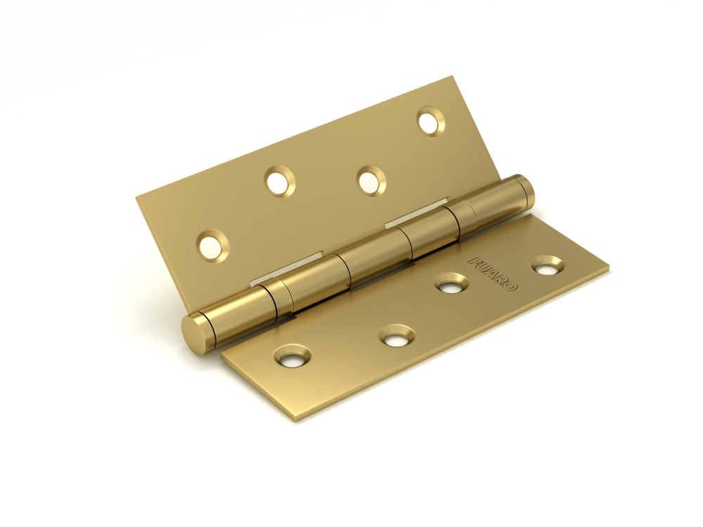 Петля Fuaro универсальная IN4200U SB (2BB 100x75x2.5) матовое золото 18815