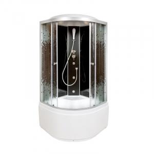 Душевая кабина Deto L810GMBLACK с гидромассажем