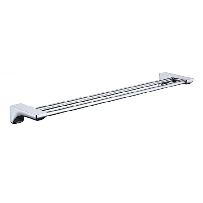 Держатель полотенца прямой 2-х уровневый Kaiser KH-1508 хром