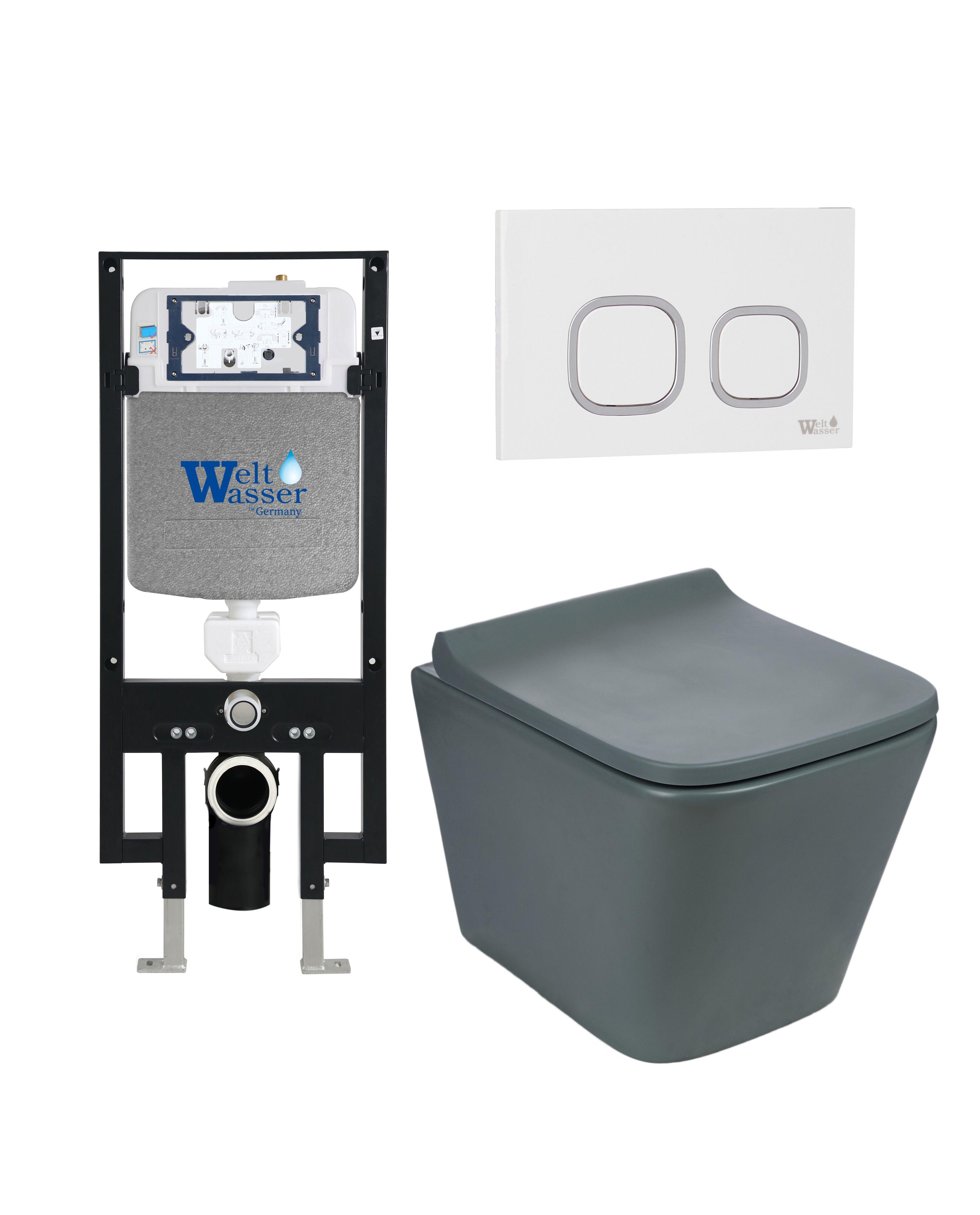 Комплект WeltWasser 10000010561 Gelbach 041 MT-GR + Amberg 497 + Amberg RD-WT