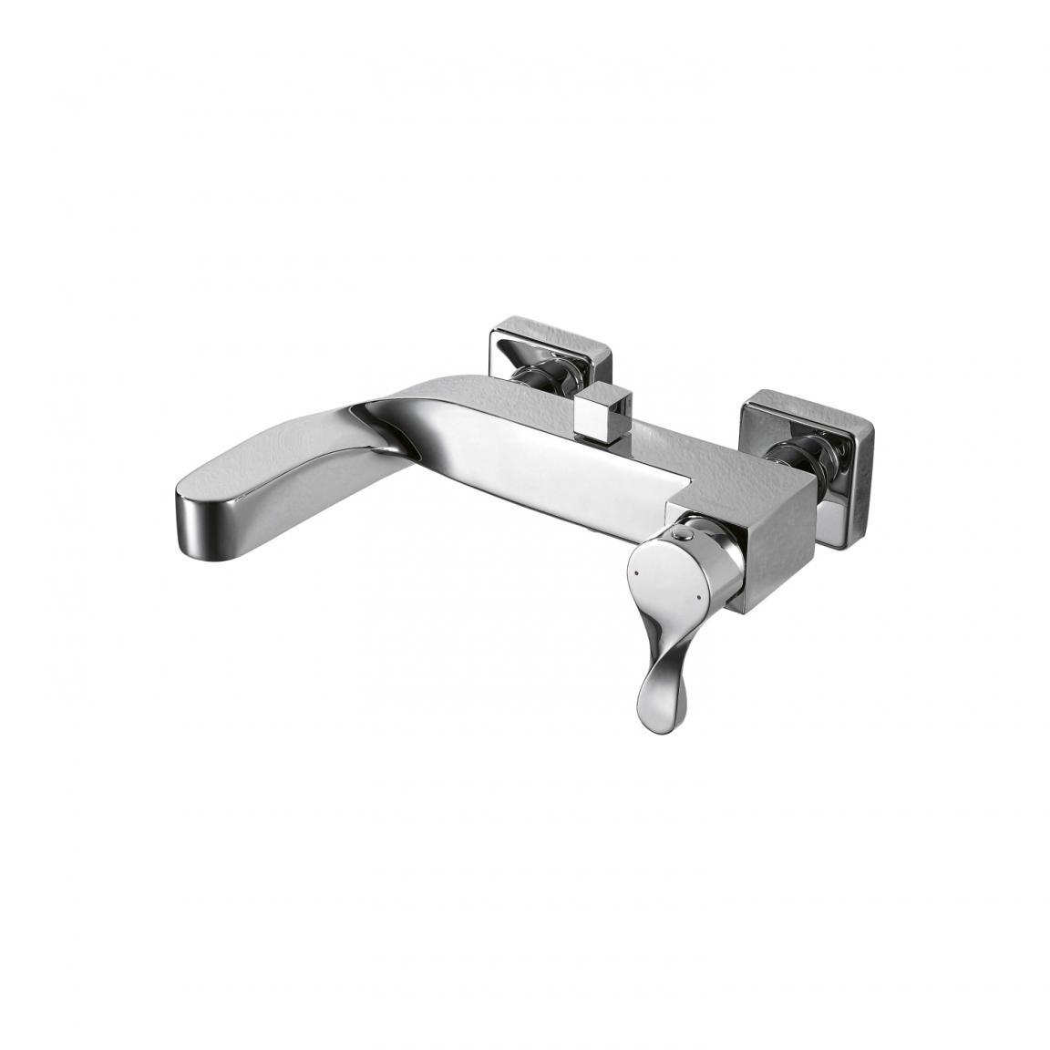 Смеситель для ванны Bravat Wave F674108C-01 хром