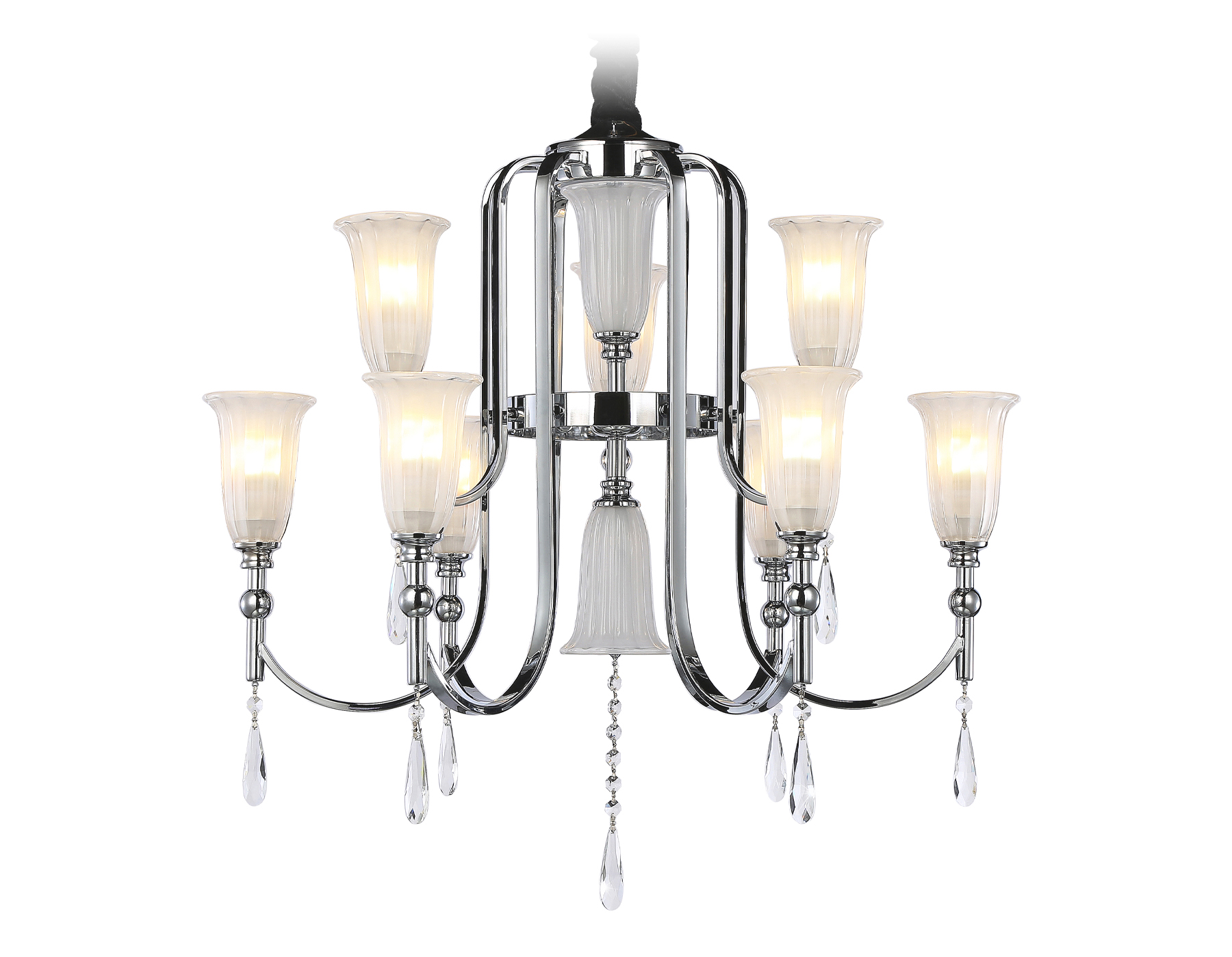 Подвесная люстра с хрусталем Ambrella Light Traditional TR3249