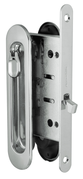 Набор для раздвижных дверей Armadillo SH011-BK СP-8 хром 26677