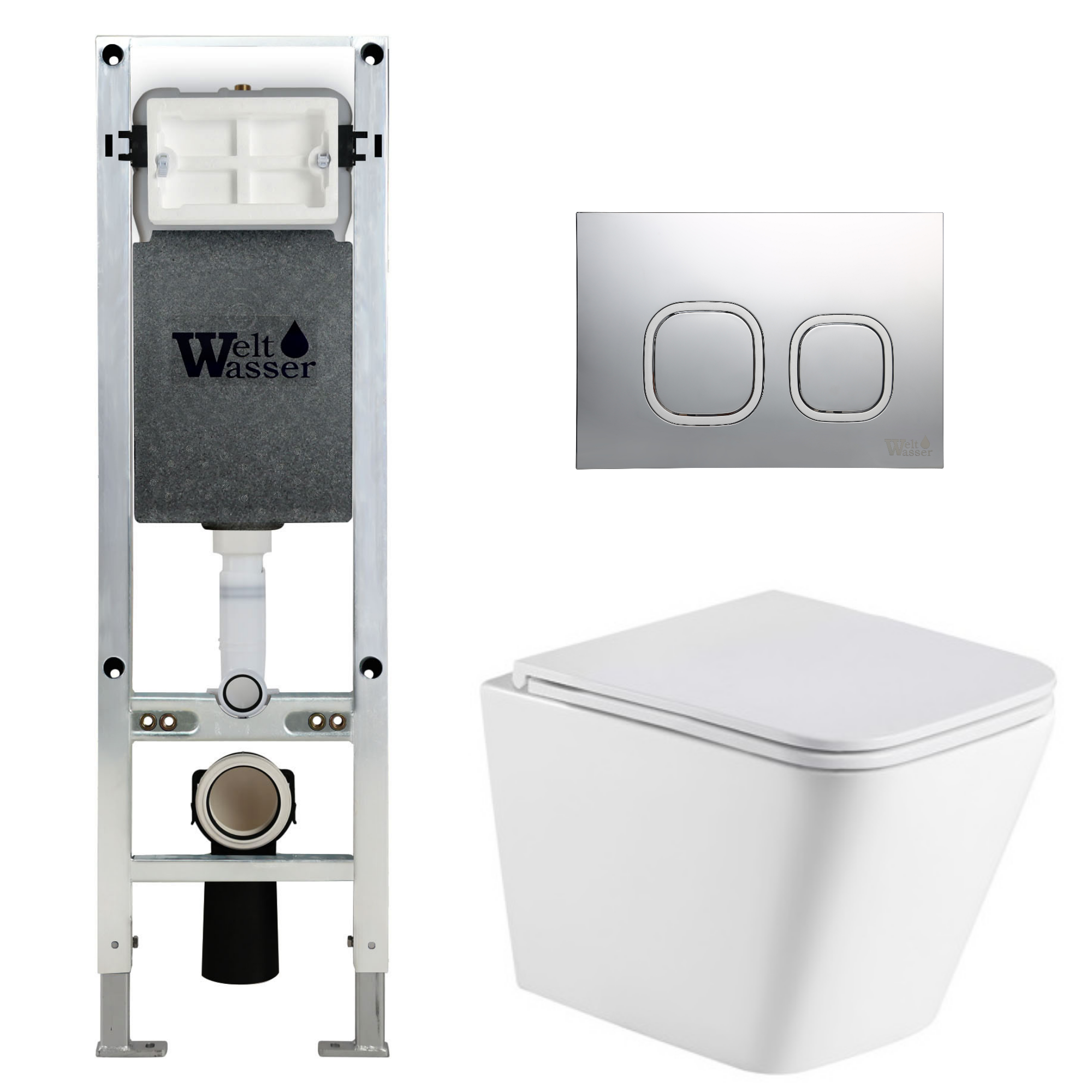 Комплект WeltWasser 10000011888 Gelbach 043 MT-WT + Amberg 350 ST + Amberg RD-MT CR