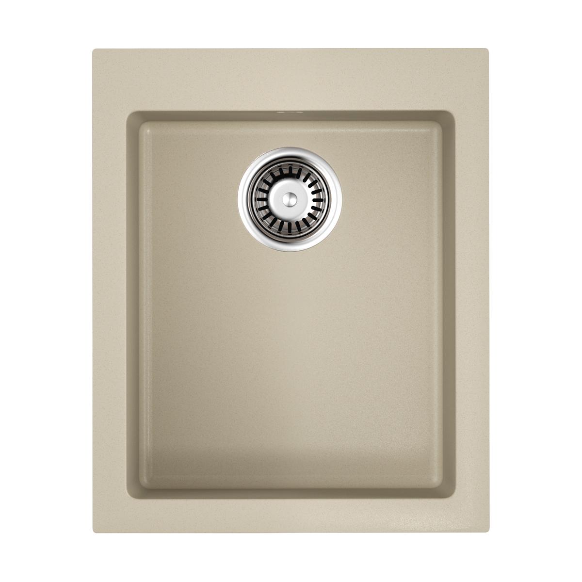 Врезная кухонная мойка Omoikiri Bosen 41-SA бежевый 4993143