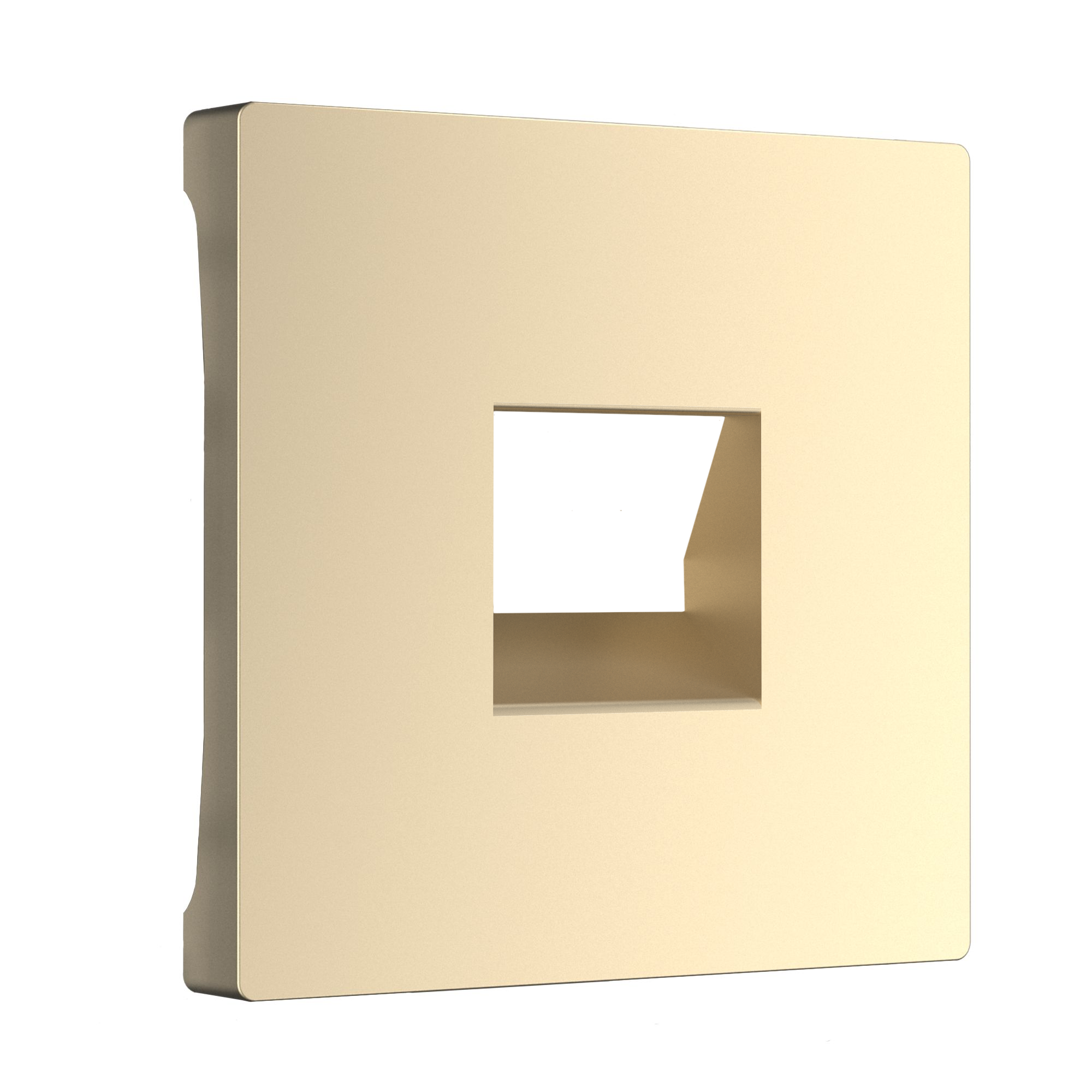 Накладка для телефонной розетки RJ-11 шампань Werkel W1192011