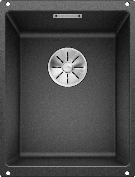 Врезная кухонная мойка Blanco SUBLINE 320-U SILGRANIT PuraDur антрацит