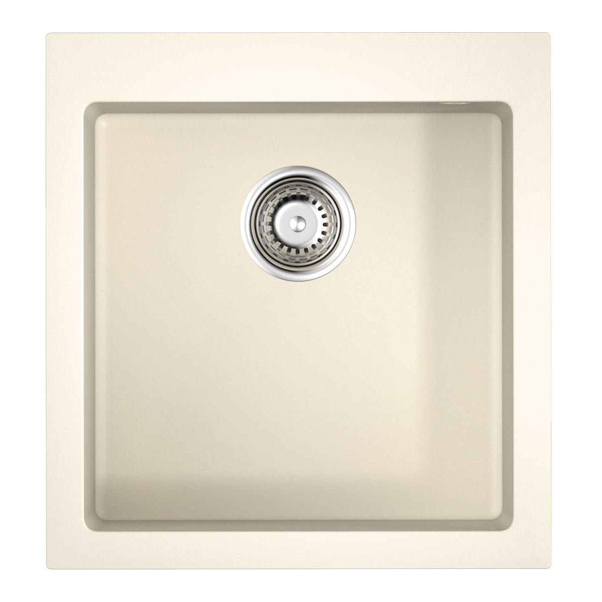 Врезная кухонная мойка Omoikiri Bosen 47-WH белый 4993589