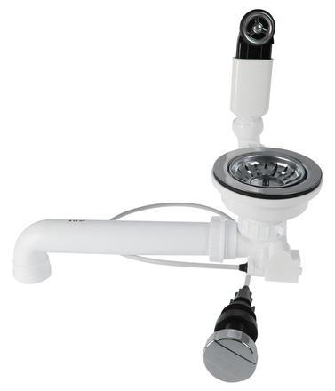  Набор доукомплектации клапаном-автоматом Blanco хром 217163