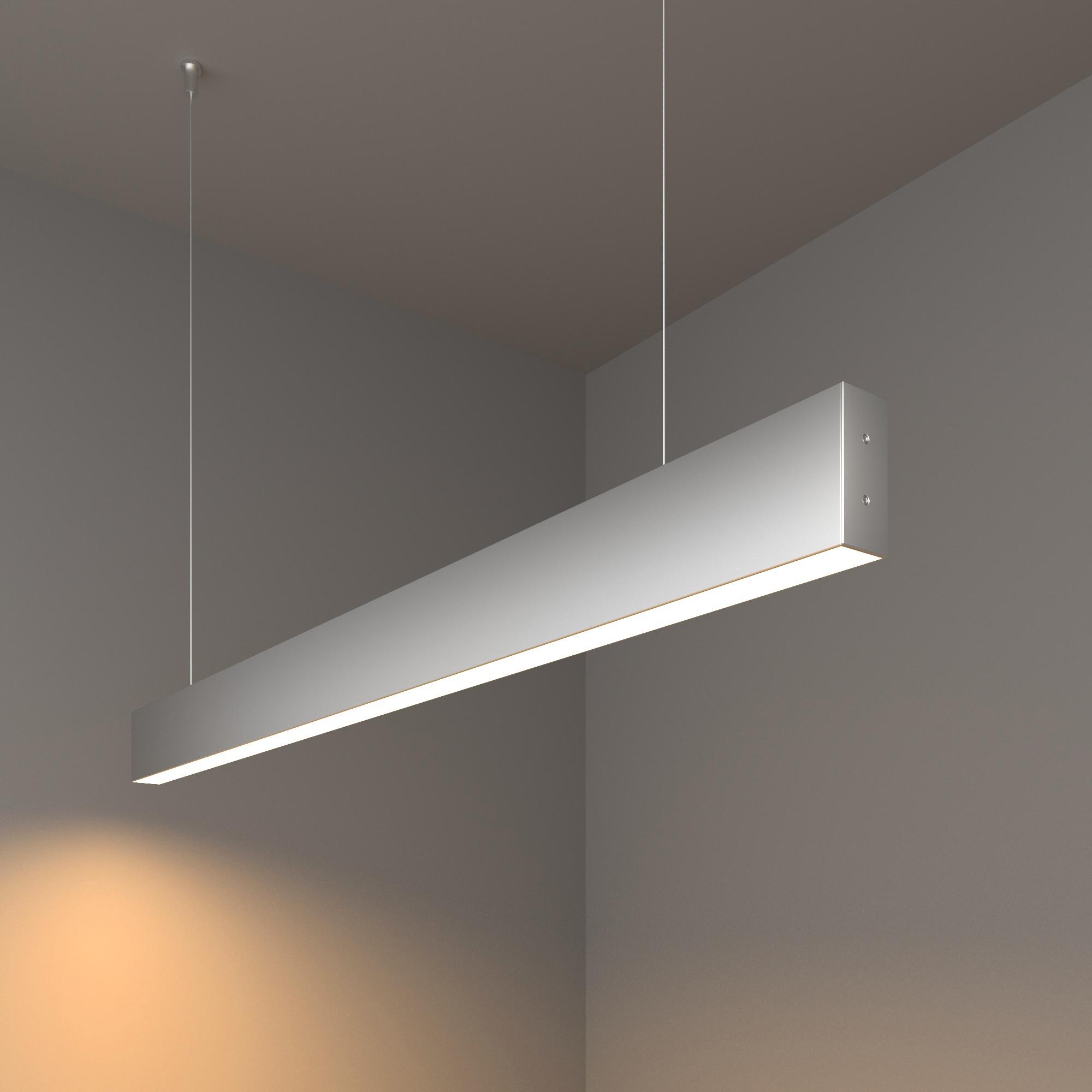 Линейный светодиодный подвесной односторонний светильник 103см 20Вт 3000К Elektrostandard Pro 101-20